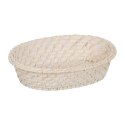 Taca Biały Bambus Rattan 29 x 22 x 7 cm (2 Sztuk)