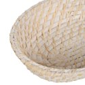 Taca Biały Bambus Rattan 29 x 22 x 7 cm (2 Sztuk)