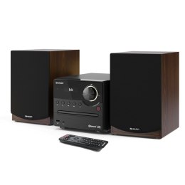 Miniwieża Hi-fi Sharp XL-B512(BR) Biały Brązowy 45 W