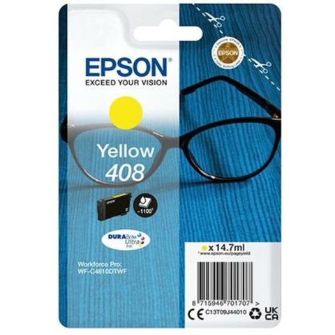 Oryginalny Wkład Atramentowy Epson 408 Żółty Czarny