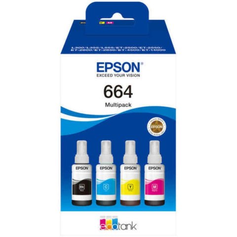 Oryginalny Wkład Atramentowy Epson C13T664640 Wielokolorowy (1 Sztuk)