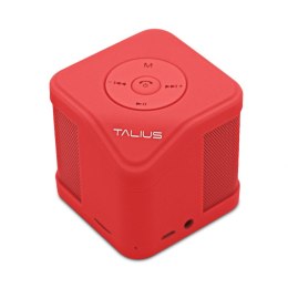 Głośnik Bluetooth Talius Cube 3W Czerwony 3 W