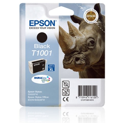 Oryginalny Wkład Atramentowy Epson T1001 Czarny