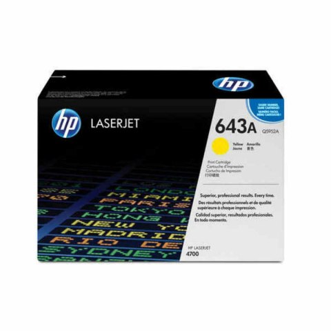 Toner Oryginalny HP 643A Żółty