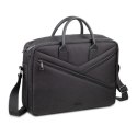 Torba na Laptopa Rivacase Clark Czarny 41 x 29 x 3 cm 15.6"