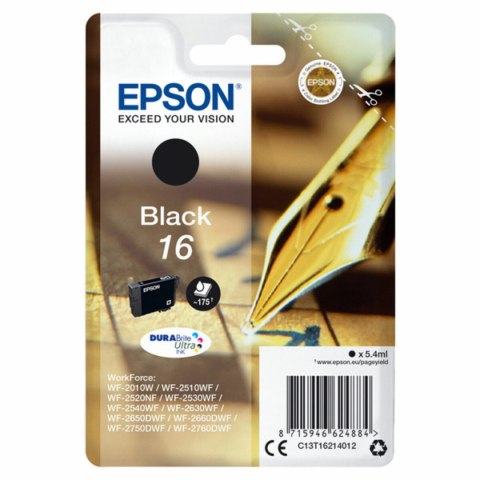 Zgodny pojemnik z tuszem Epson C13T16214012 Czarny