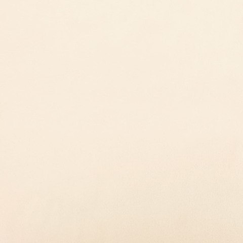 Obrotowe krzesło biurowe, kremowe, tapicerowane aksamitem