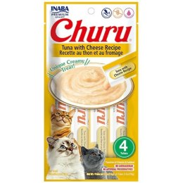 Snack for Cats Inaba EU112 Tuńczyk Ser Ryba 4 x 14 g