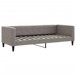 VidaXL Sofa z funkcją spania, kolor taupe, 80x200 cm, obite tkaniną