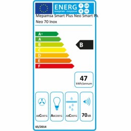 Okap konwencjonalny Mepamsa SMART PLUS NEO 70 cm 580 m3/h 70 dB Biały