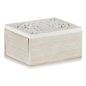 Pudełko ozdobne 16 x 8 x 11 cm Drewno (6 Sztuk)