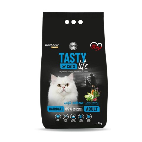 Karma dla kota Biofeed Tasty Cats Life Łosoś 8 kg