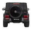 Mercedes AMG G63 dla dzieci Czarny + Pilot + MP3 LED + Wolny Start + EVA + Pasy