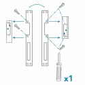 Zamek elektryczny Extel WECA 90301.4 Aluminium