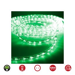 Tubka LED EDM 72715 flexiLED Kolor Zielony 1,4 W x 1 m 48 m 2 drogi