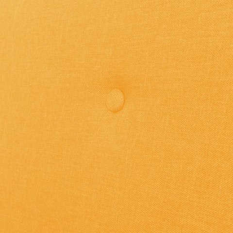 3-osobowa sofa tapicerowana, żółta