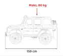 Pojazd Mercedes Benz G63 AMG XXL Biały