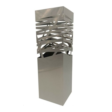 Stojak na parasole Versa Rulo Srebrzysty Metal (15,5 x 49 x 15,5 cm)