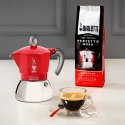 Włoska Kafeterka Bialetti Moka Induction Czerwony Metal Aluminium 150 ml