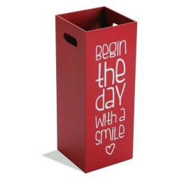 Stojak na parasole Versa Begin The Day With a Smile Drewno MDF (21 x 53 x 21 cm)