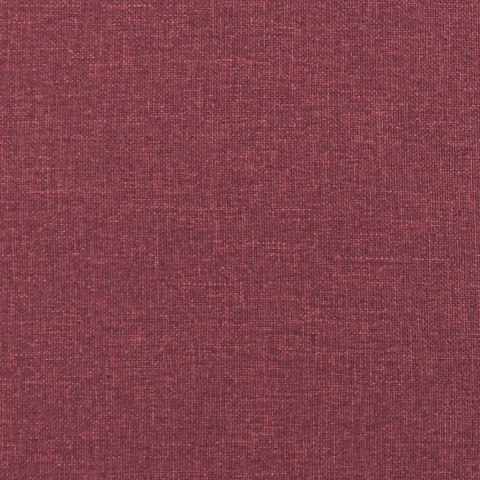 Fotel bujany z podnóżkiem, winna czerwień, obity tkaniną