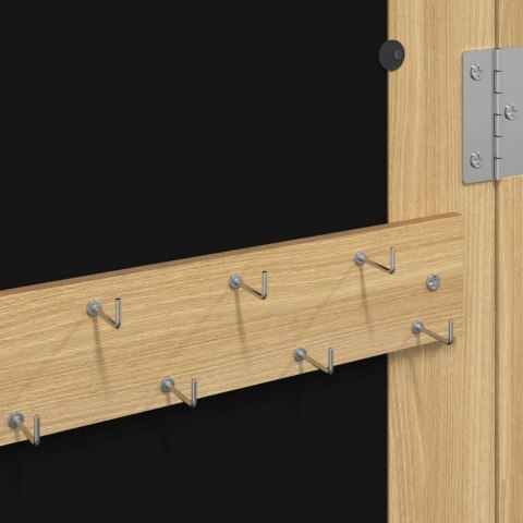 Wisząca szafka na biżuterię, z lustrem, 30x8,5x90 cm