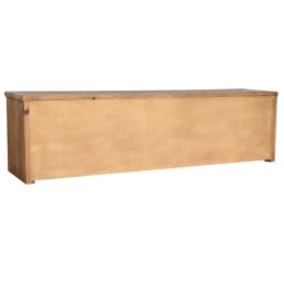 MebleTV Home ESPRIT Brązowy Sosna Drewno z Recyklingu 200 x 45 x 55 cm