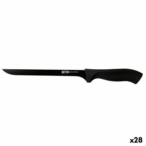 Nóż do Szynki Quttin Dark 22 cm (28 Sztuk)