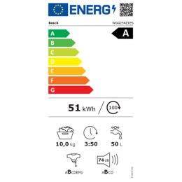 Pralka BOSCH WGG254Z1ES Biały 10 kg