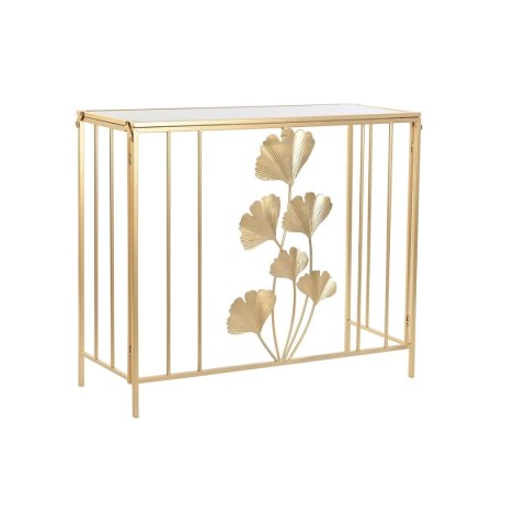 Console DKD Home Decor Złoty Metal Szkło 91 x 32 x 77 cm