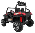 Grand Buggy Strong Lift dla dzieci Czerwony + Napęd 4x4 + Pilot + Bagażnik + Radio MP3 + LED