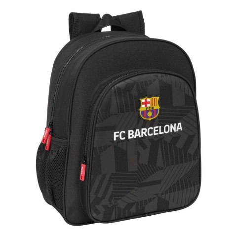 Plecak szkolny F.C. Barcelona Black Czarny 32 x 38 x 12 cm