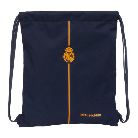 Worek na buty ze sznurkami Real Madrid C.F. 2nd Kit 24/25 Granatowy 35 x 40 x 1 cm