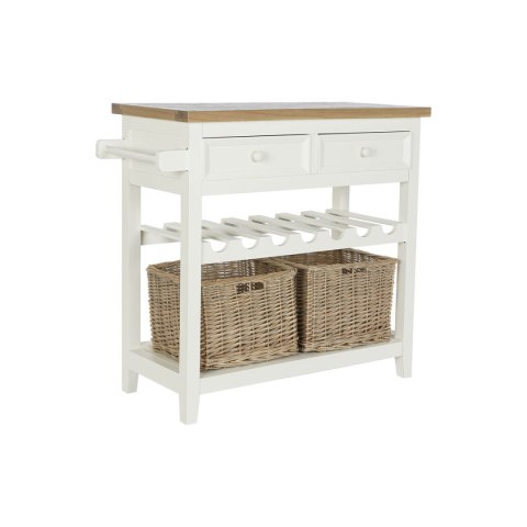 Console DKD Home Decor Beżowy wiklinowy Drewno paulowni 88 x 38 x 80 cm