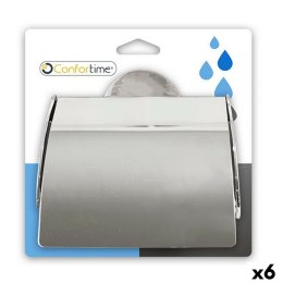 Uchwyt na Papier Toaletowy Confortime Metal 13 x 11 x 9,5 cm (6 Sztuk)