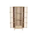 Regał Home ESPRIT Naturalny Rattan Jodła 88 x 36 x 180 cm