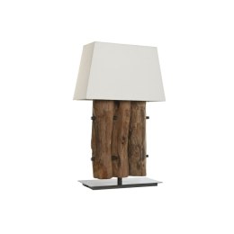 Lampa stołowa Home ESPRIT Żelazo drewno tekowe 40 X 20 X 80 cm