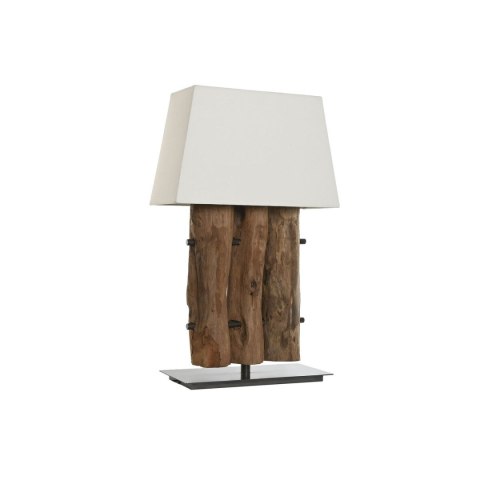 Lampa stołowa Home ESPRIT Żelazo drewno tekowe 40 X 20 X 80 cm