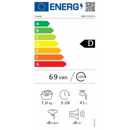 Pralka Candy CBW 27D1E-S 60 cm 1200 rpm 7 kg