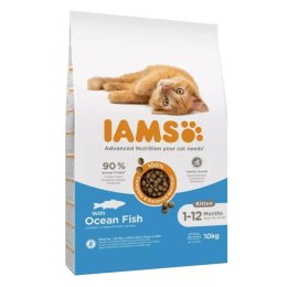 Karma IAMS Vitality Cat Kitten Ocean Fish Ryba 10 kg