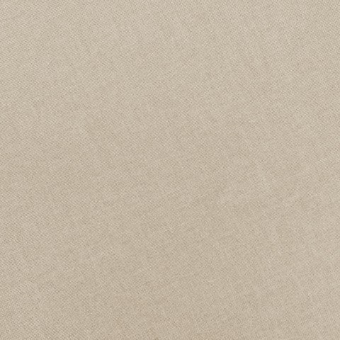 Fotel masujący z podnóżkiem, kremowy, obity tkaniną