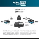 Akumulator litowy Koma Tools 08772 Pro Series