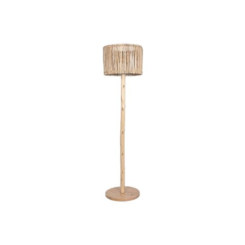 Lampa Stojąca Home ESPRIT Naturalny Juta Drewno eukaliptusowe 50 W 220 V 40 x 40 x 150 cm