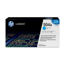 Toner HP CE251A Żółty Czarny Turkusowy (1 Sztuk)