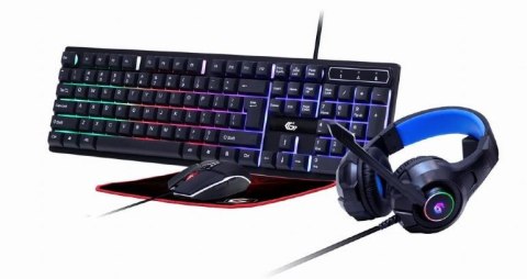 KEYBOARD USB GAMING KIT ENG/GHOST GGS-UMGL4-02 GEMBIRD