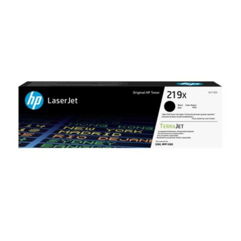 Toner Oryginalny HP LaserJet 219X Czarny (1 Sztuk)