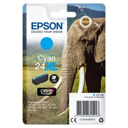 Oryginalny Wkład Atramentowy Epson C13T24324012 Turkusowy