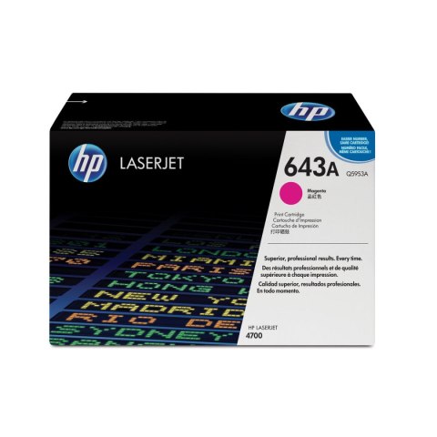 Toner Oryginalny HP 643A Magenta