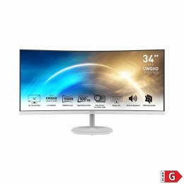 Monitor MSI MP341CQW Biały 34