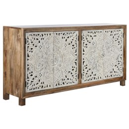 Kredens Home ESPRIT Biały Naturalny Drewno mango 180 x 40 x 90 cm